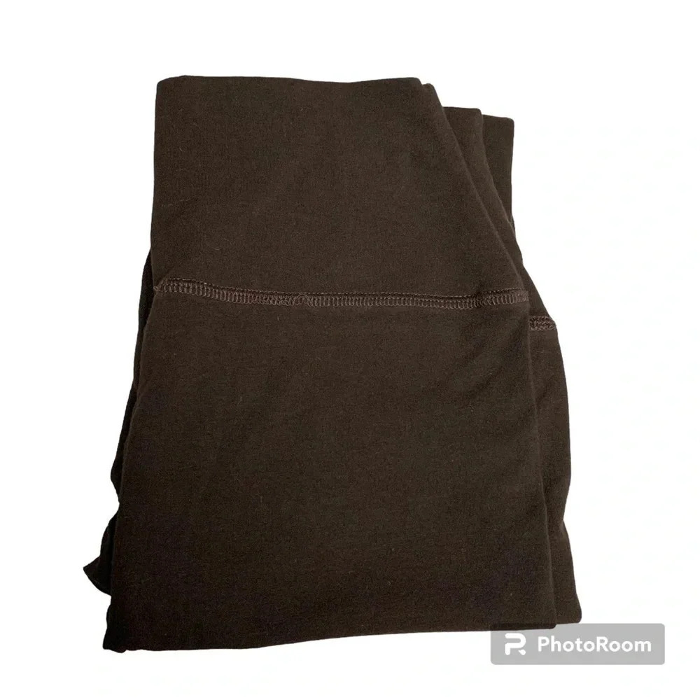 Marigold LA brown leggings with factory distressing size 3